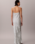 Viscose Jacquard maxi slip dress - Calvin Klein