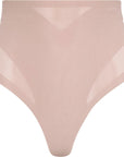 Sculpted Firm Mesh Thong - Calvin Klein