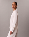 Hammered Satin fitted shirt - Calvin Klein