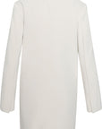 Crepe Tailored LS mini dress