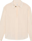 Viskose Sheer Stripe LS Shirt - Calvin Klein