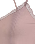 Rib Lace Cami Top - Calvin Klein