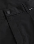 Modern twill tapered pleat pants