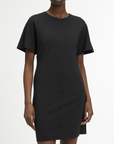 TAILORED JERSEY SS SHIFT DRESS