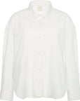 Poplin Relaxed Cropped Button-Up Shirt - Calvin Klein