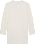 Crepe Tailored LS mini dress