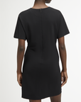 TAILORED JERSEY SS SHIFT DRESS