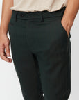 Como Herringbone Suit Pants