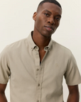 Konrad Cotton linen SS Shirt - Les Deux