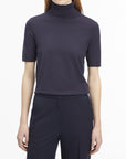 Comfort Knit Mock-neck sweater