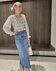 Zoe Maxi Skirt wash Cadiz - Ivy Copenhagen