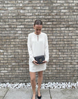 Crepe Tailored LS mini dress - Calvin Klein