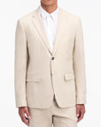 Linen Lyocell stretch blazer