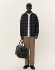 Jason Check wool Overshirt 2.0