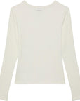 LS Varigated Rib V-Neck - Calvin klein