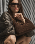 Haymal Handbag Suede Weave - Markrberg