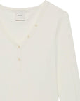 LS Varigated Rib V-Neck - Calvin klein