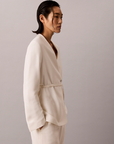 HVY TEXTURED SHINE BLAZER - CALVIN KLEIN