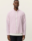 Konrad Stripe Cotton Linen Shirt - Les Deux