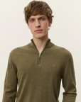 Greyson Half -Zip Merino Knit - Les Deux
