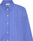 YD Stripe boxy cropped shirt