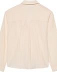 Viskose Sheer Stripe LS Shirt - Calvin Klein
