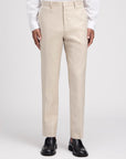 Linen lyocell strech tapered