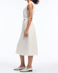 Tencel Linen NS V Dress