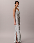 Viscose Jacquard maxi slip dress - Calvin Klein