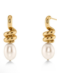 Swivel Earrings pearl  S - Edblad