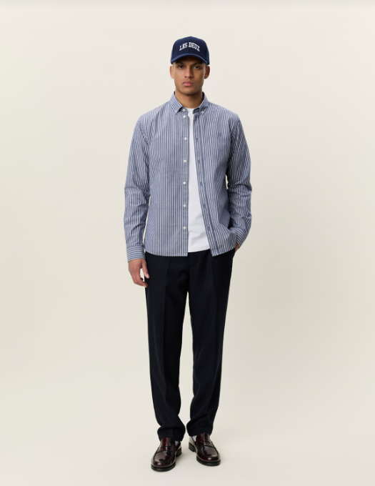 Light Oxford Striped Shirt - Les Deux