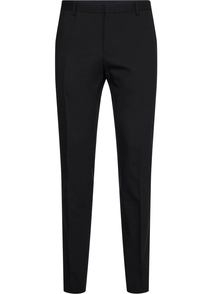 Stretch wool slim pant