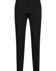Stretch wool slim pant