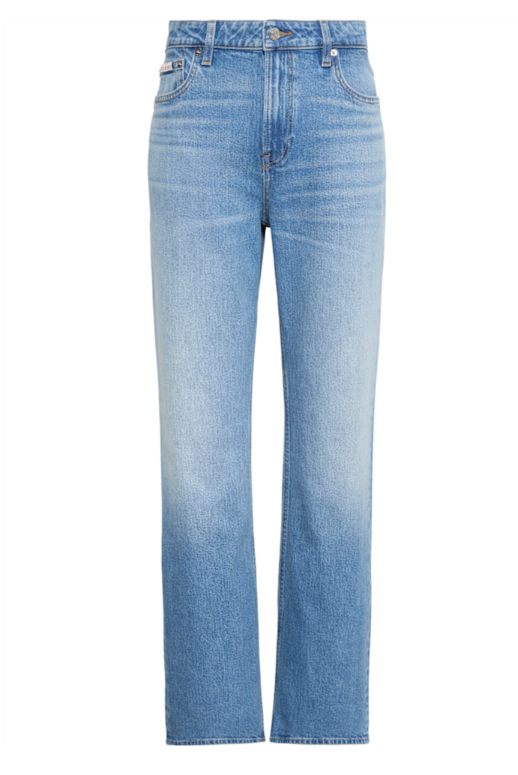 High Rise Straight Aqua Cast - Calvin Klein