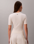 Slim Ribbed Modal T-shirt - Calvin Klein