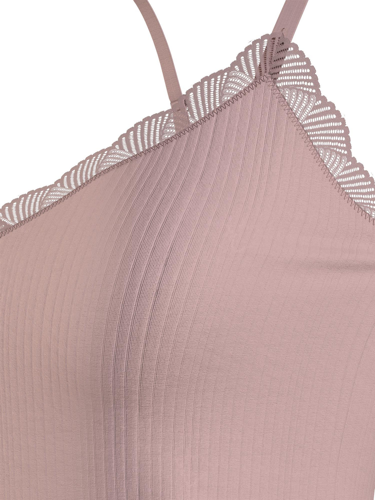 Rib Lace Cami Top - Calvin Klein
