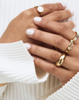 Peak Ring Single Gold - Edblad