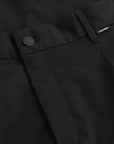 Modern twill tapered pleat pants