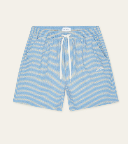 Stan Stripe Seersucker Swim Shorts - Les Deux