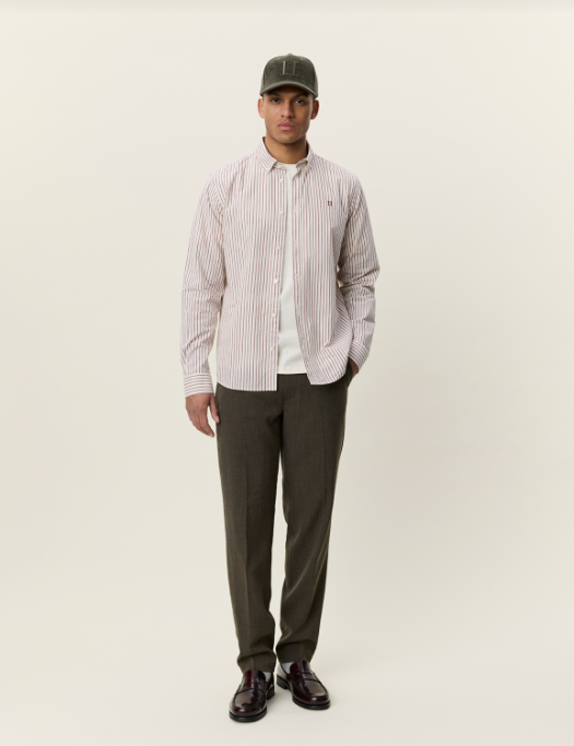 Light Oxford Striped Shirt - Les Deux