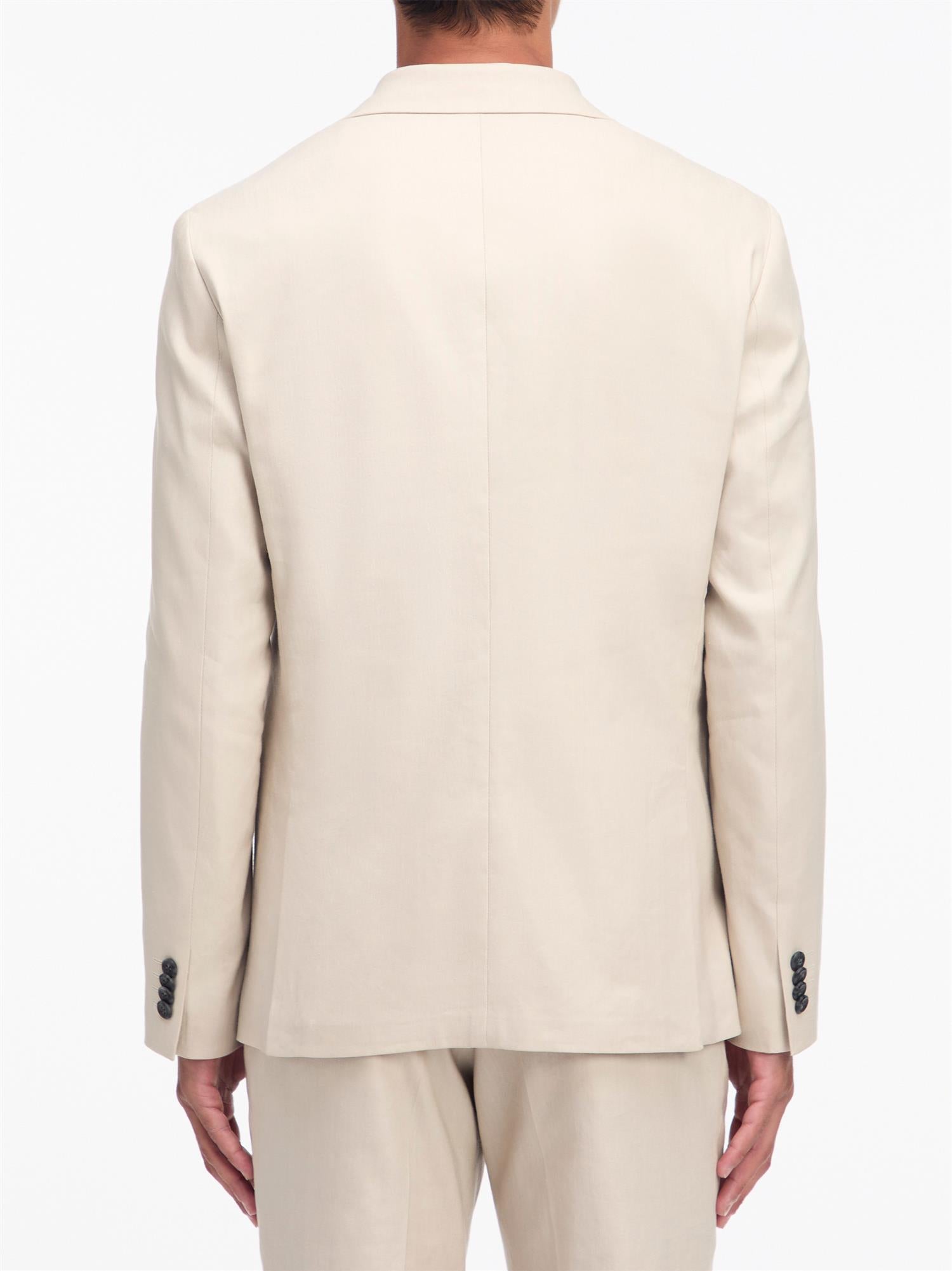 Linen Lyocell stretch blazer