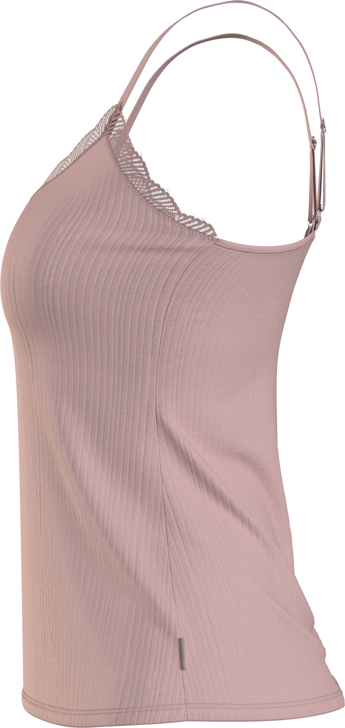 Rib Lace Cami Top - Calvin Klein