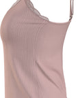 Rib Lace Cami Top - Calvin Klein