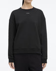 Nano logo crew neck sweatshirt