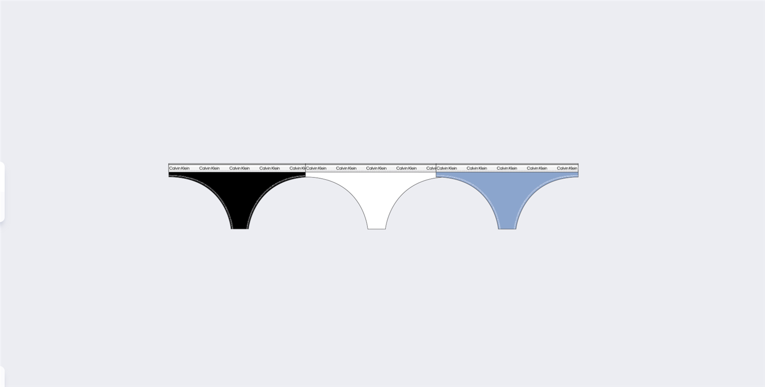 3 pack thong - Calvin Klein