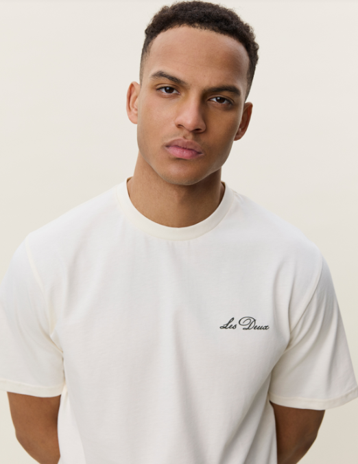 Signature Print T-shirt - Les Deux