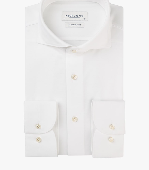 Japanese Knitted Shirt X Cutaway - Profuomo
