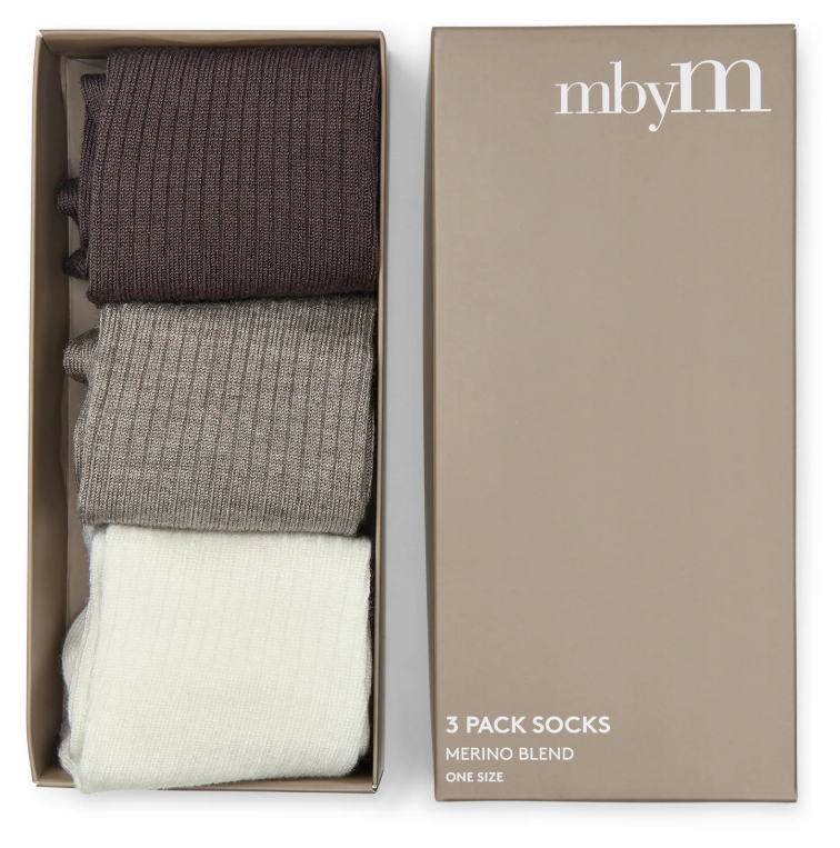 Vione M-3 Pack Socks - MBYM