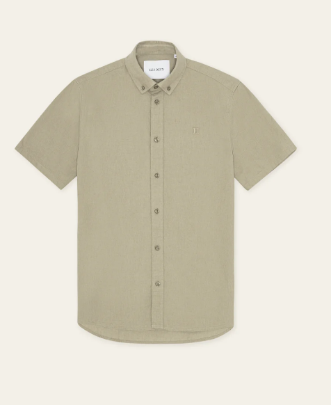 Konrad Cotton linen SS Shirt - Les Deux