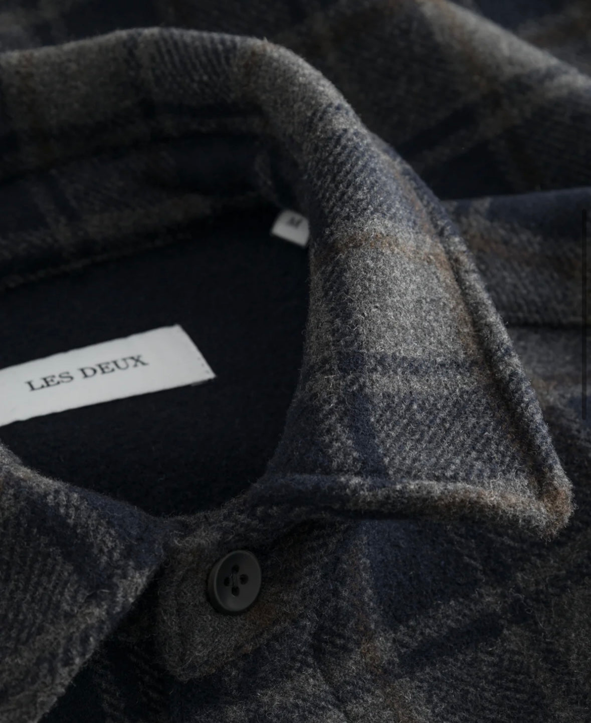 Jason Check wool Overshirt 2.0
